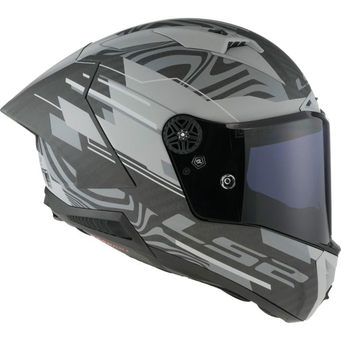Мотошолом LS2 FF805 Thunder GP Aero Polar Matt Black