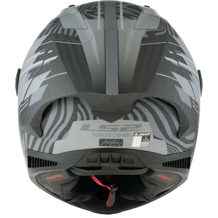 Мотошолом LS2 FF805 Thunder GP Aero Polar Matt Black