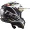Мотошолом LS2 MX700 Subverter Evo Stomp White Black