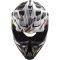 Мотошолом LS2 MX700 Subverter Evo Stomp White Black