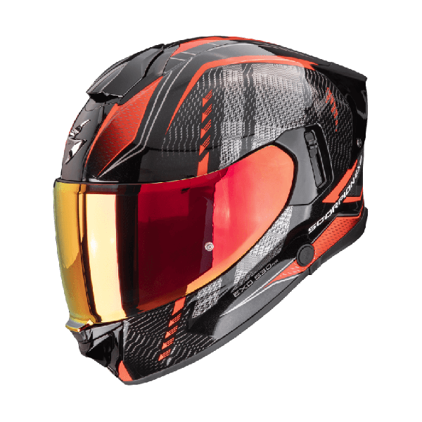 Мотошолом SCORPION EXO-530 AIR Black Red