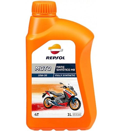 Олива моторна REPSOL MOTO MATIC SINTETICO MB 4T 10W-30 (1Л)