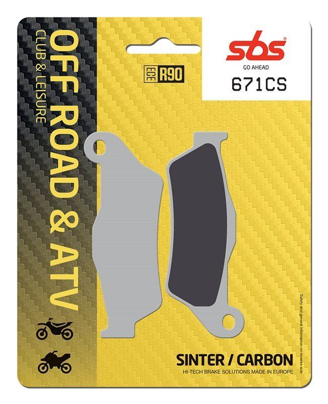 Гальмівні Колодки SBS Comp Brake Pads - Carbon
