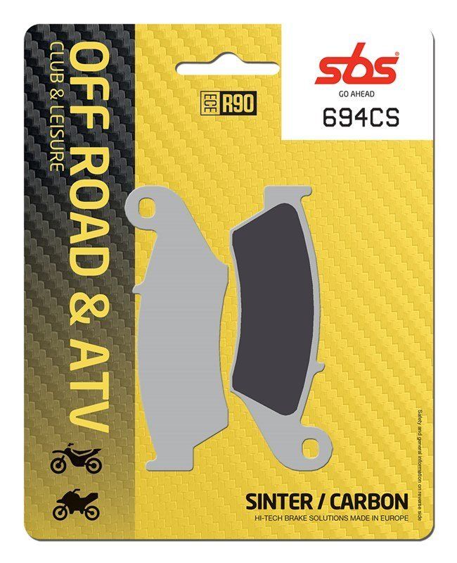 Гальмівні Колодки SBS Comp Brake Pads - Carbon