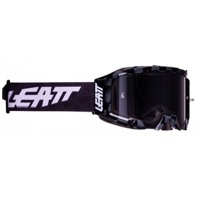 Окуляри LEATT Goggle Velocity 5.5 Brushed - Iriz Silver Mirror Lens