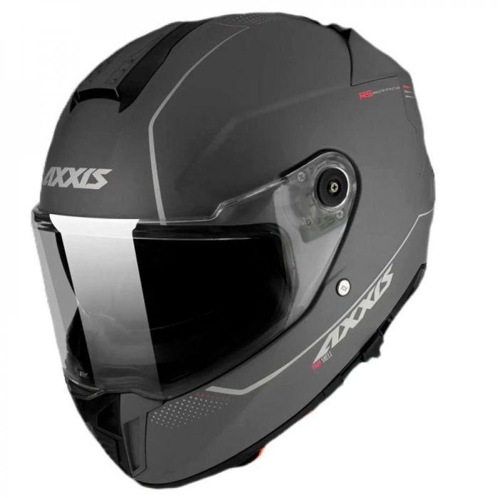 Мотошолом AXXIS HAWK SV Solid A2 Matt Titanium
