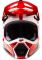 Мотошолом Fox V1 Leed Helmet Flo Red