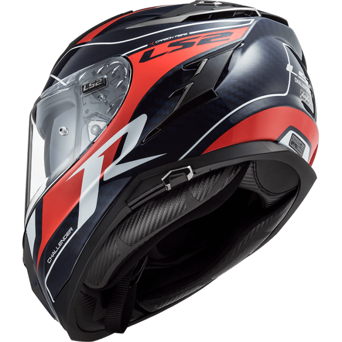 Мотошолом LS2 FF327 Challenger CT2 Grid Blue