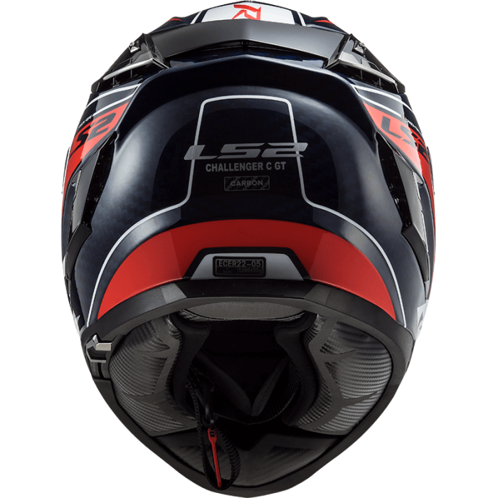 Мотошолом LS2 FF327 Challenger CT2 Grid Blue