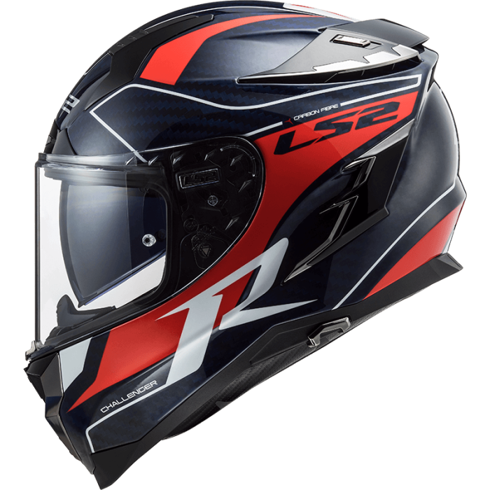 Мотошолом LS2 FF327 Challenger CT2 Grid Blue