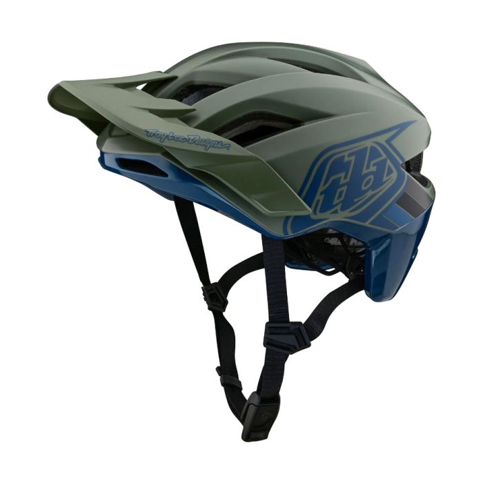 Вело шолом TLD Flowline SE HELMET BADGE [OLIVE/INDIGO]