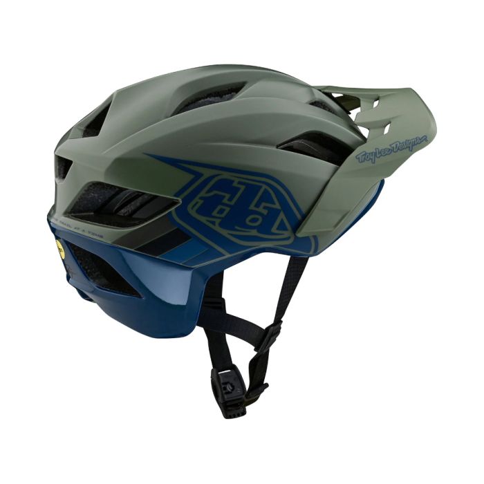 Вело шолом TLD Flowline SE HELMET BADGE [OLIVE/INDIGO]
