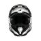 Мотошолом Just1 J40 Speed Black White Gloss