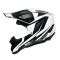 Мотошолом Just1 J40 Speed Black White Gloss