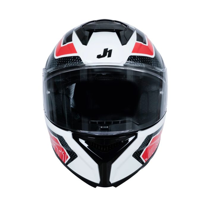 Мотошолом Just1 J-STR Union Red White Gloss