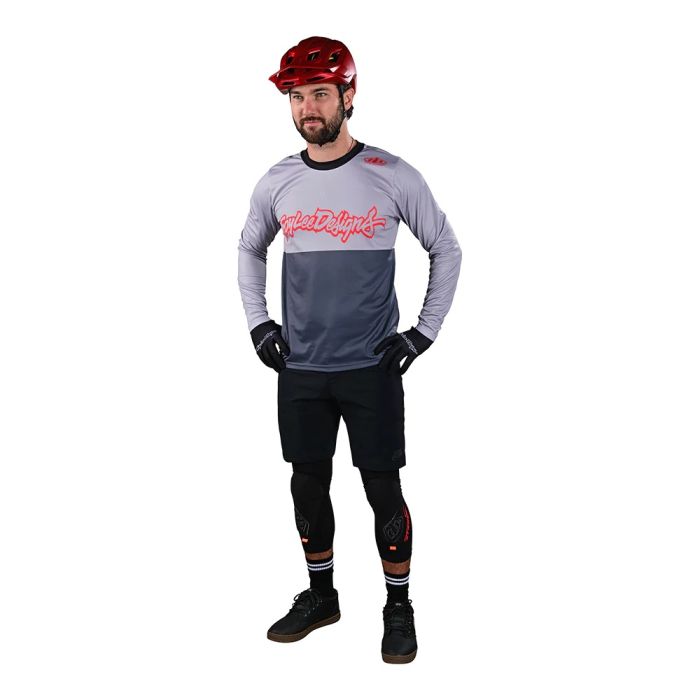 Джерсі TLD FLOWLINE LS JERSEY Scripter [Charcoal]