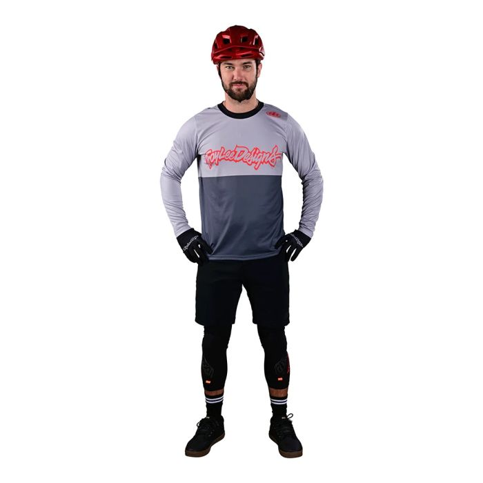 Джерсі TLD FLOWLINE LS JERSEY Scripter [Charcoal]