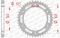 Зірка Afam Steel Sprocket 525 Silver