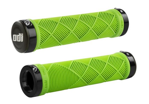 Гріпси ODI Cross Trainer MTB Lock-On Bonus Pack Lime Green w/Black Clamps