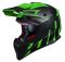 Мотошолом Origine Hero Thunder Titanium Black Fluo Green Matt
