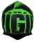 Мотошолом Origine Hero Thunder Titanium Black Fluo Green Matt