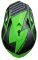 Мотошолом Origine Hero Thunder Titanium Black Fluo Green Matt