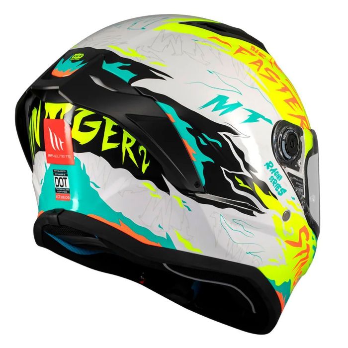 Мотошолом MT STINGER 2 Ardent A3 Gloss Yellow