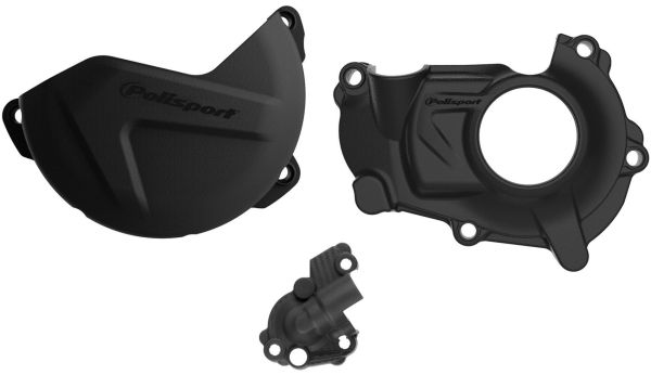 Комплект Polisport Clutch & Ignition Cover - Yamaha Black