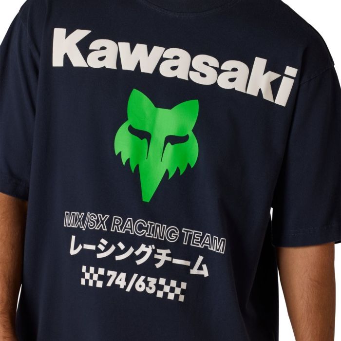 Футболка Fox Short Sleeve Tee - Kawi Midnight