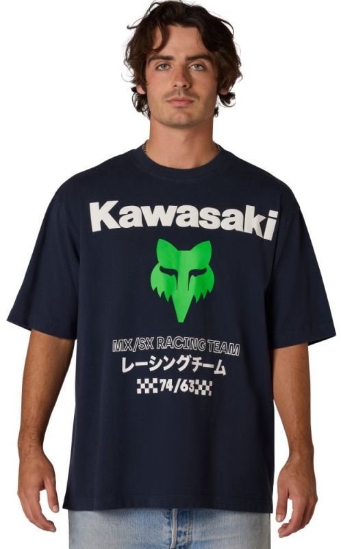 Футболка Fox Short Sleeve Tee - Kawi Midnight