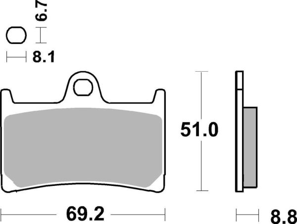 Гальмівні Колодки Renthal Rc-1 Front Brake Pads