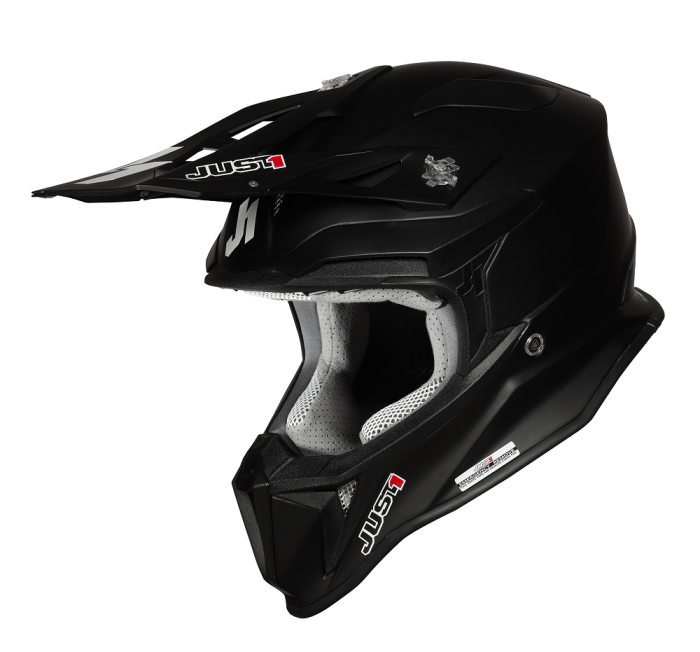 Мотошолом Just1 J18 Solid Black - Matt