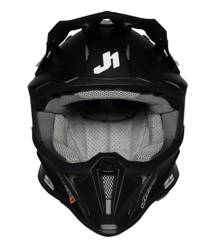 Мотошолом Just1 J18 Solid Black - Matt