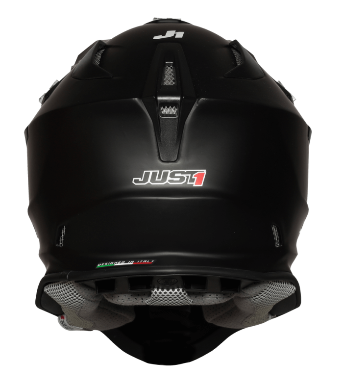 Мотошолом Just1 J18 Solid Black - Matt