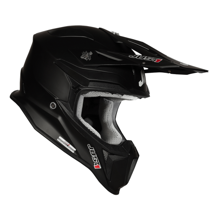 Мотошолом Just1 J18 Solid Black - Matt