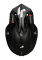 Мотошолом Just1 J18 Solid Black - Matt
