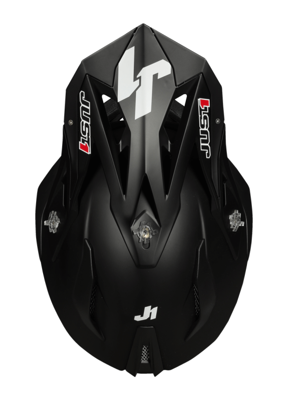 Мотошолом Just1 J18 Solid Black - Matt