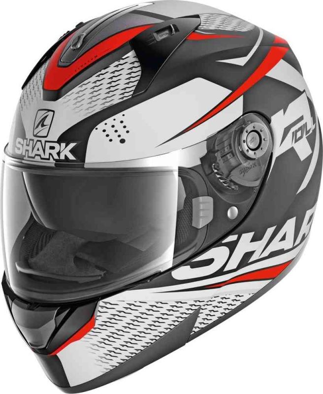 Мотошолом Shark Ridill Stratom Matt Antracite/Black/White