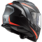 Мотошолом LS2 FF800 Storm Racer Matt Titanium Fluo Orange