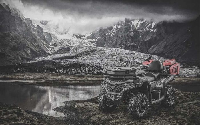 Кофр передній Tesseract для квадроциклів CFMoto X6/625 (2020+)