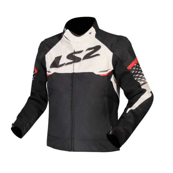 Куртка LS2 Apex Man Jacket Black White Red