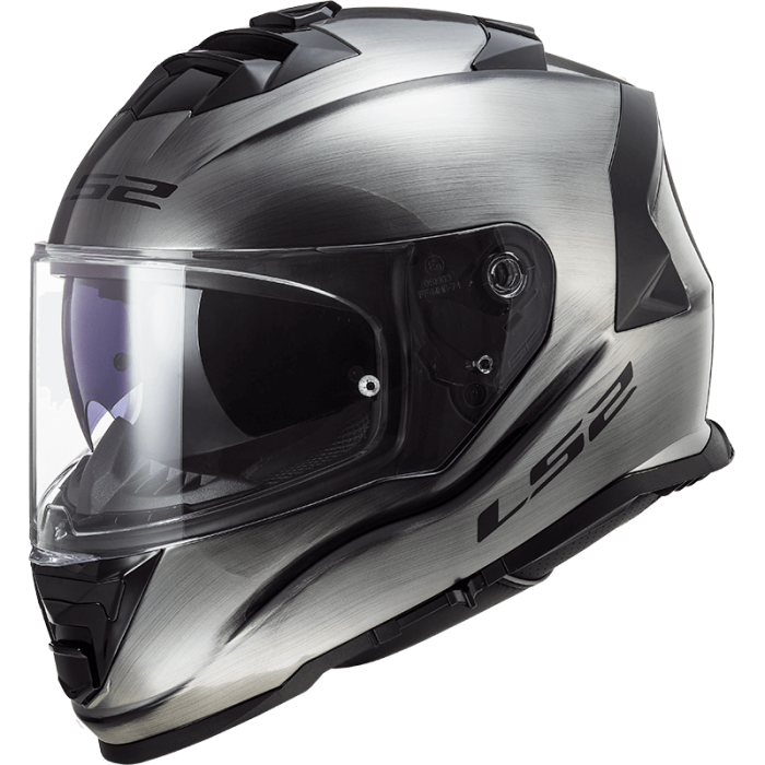Мотошолом LS2 FF800 Storm Jeans Titanium
