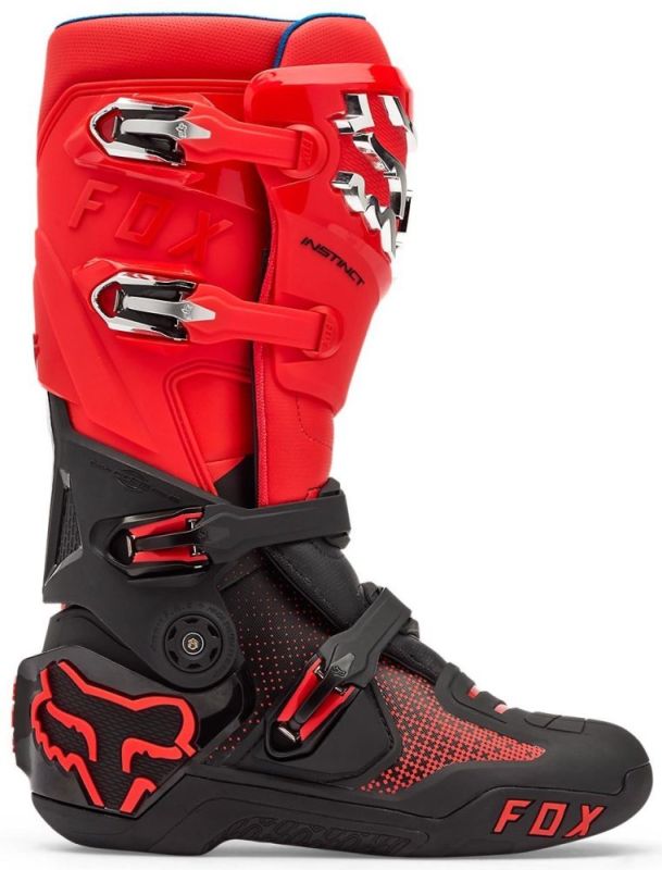 Мотоботи Fox Instinct Boot Flo Red