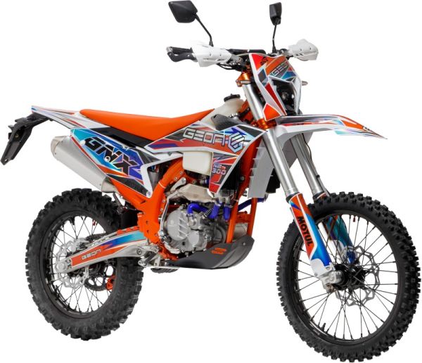 Мотоцикл GEON Dakar GNX 300 NB Enduro 21/18 White/Orange/Blue