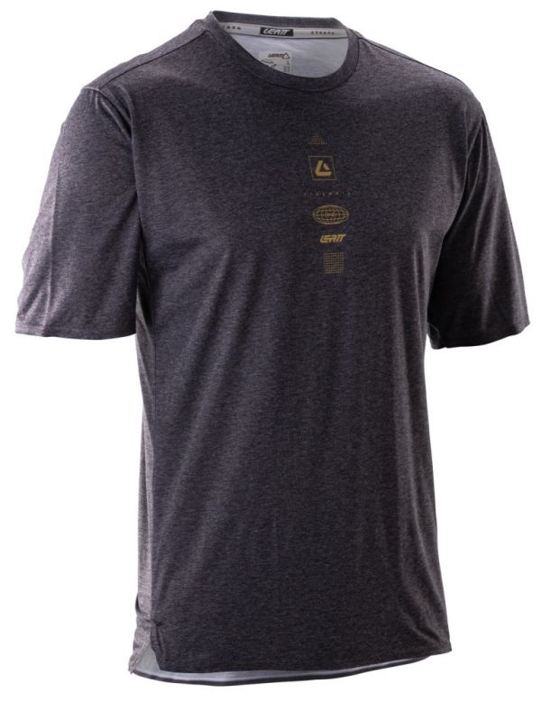 Джерсі Leatt Mtb 4.0 Trail Jersey Ghost Black