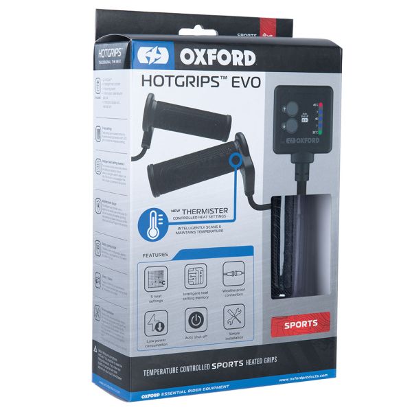 Підігрів керма Oxford Hotgrips EVO Sports (Temperature controlled)