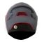 Мотошолом LS2 FF353 Rapid Multiply Matt Grey Black Red