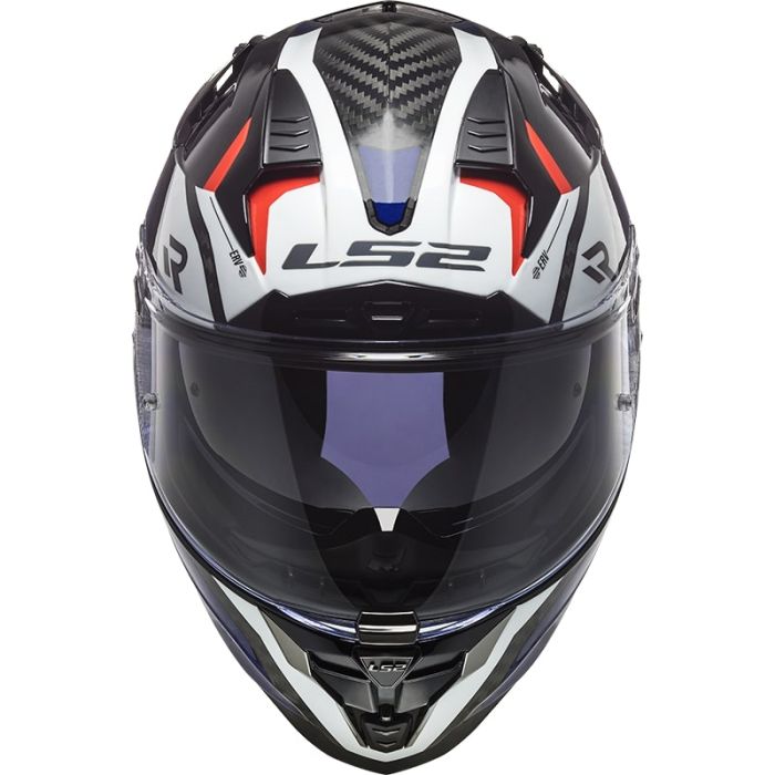 Мотошолом LS2 FF327 Challenger CT2 Alloy White Blue Red