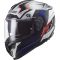Мотошолом LS2 FF327 Challenger CT2 Alloy White Blue Red