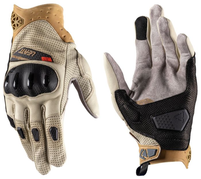 Перчатки Leatt 8.5 X-flow Adventure Short Glove Sand